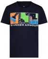 Under Armour Toddler & Little Boys Baseball Comic Graphic T-shirt In Midnight Navy