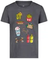 Under Armour Toddler & Little Boys Snack Time Graphic T-shirt In Castlerock