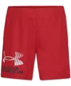 Under Armour Toddler & Little Boys Tech Logo Shorts In Red