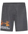 Under Armour Toddler Boys & Little Boys Tech Logo Short In Castlerock
