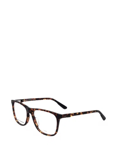 Under Armour Tortoiseshell-effect Square-frame Glasses In Multi