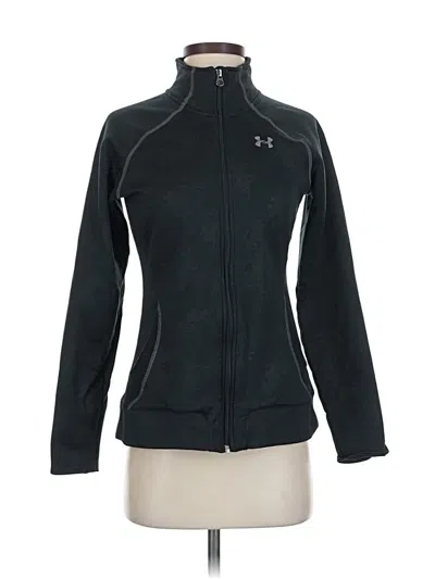 Pre-owned Under Armour Track Jacket In Black