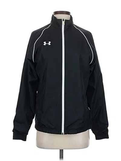 Pre-owned Under Armour Track Jacket In Black