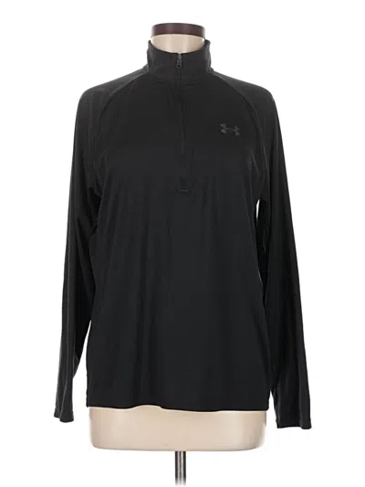 Pre-owned Under Armour Track Jacket In Black