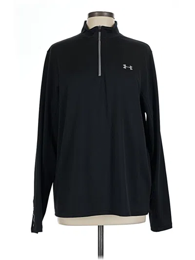 Pre-owned Under Armour Track Jacket In Black