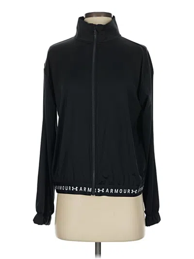 Pre-owned Under Armour Track Jacket In Black