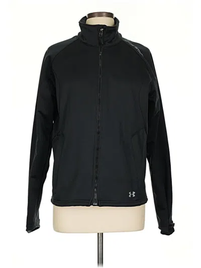 Pre-owned Under Armour Track Jacket In Black
