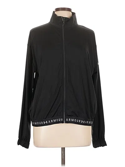 Pre-owned Under Armour Track Jacket In Black