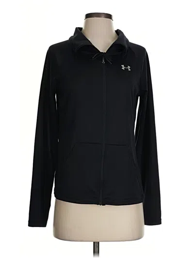 Pre-owned Under Armour Track Jacket In Black