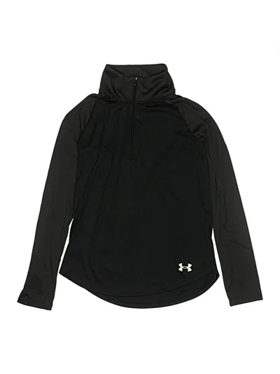 Pre-owned Under Armour Kids' Track Jacket In Black