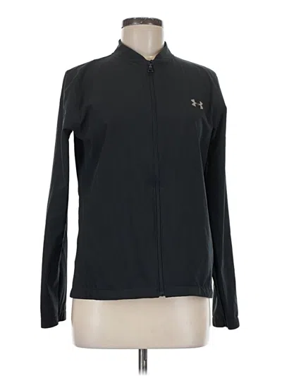 Pre-owned Under Armour Track Jacket In Black