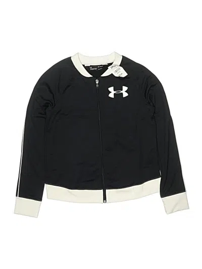 Pre-owned Under Armour Kids' Track Jacket In Black