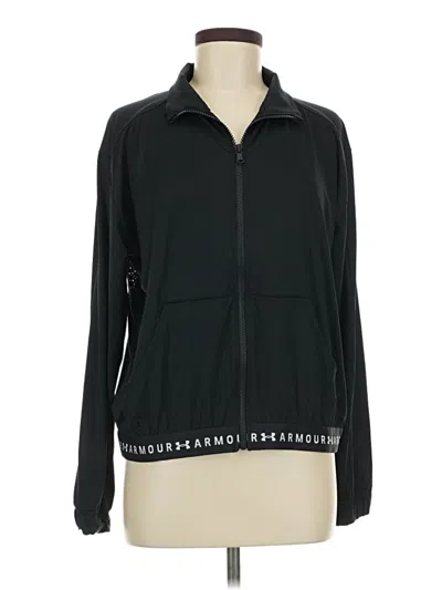 Pre-owned Under Armour Track Jacket In Black