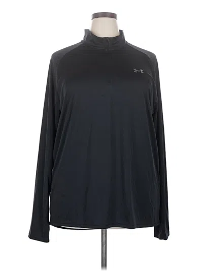 Pre-owned Under Armour Track Jacket In Black
