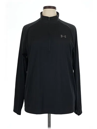Pre-owned Under Armour Track Jacket In Black