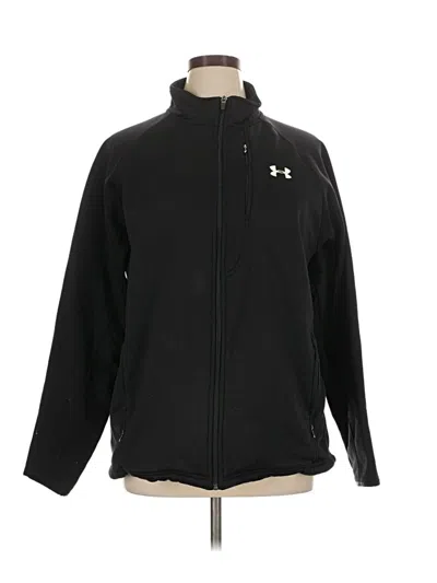 Pre-owned Under Armour Track Jacket In Black