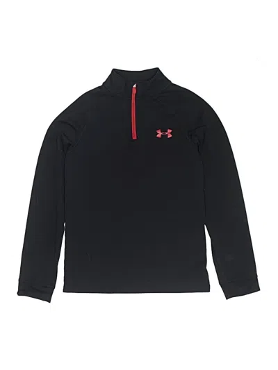 Pre-owned Under Armour Kids' Track Jacket In Black