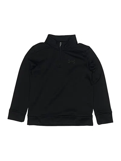 Pre-owned Under Armour Kids' Track Jacket In Black