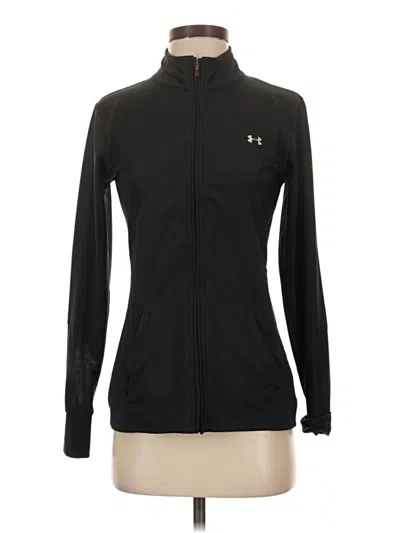 Pre-owned Under Armour Track Jacket In Black