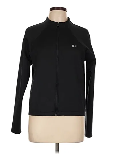Pre-owned Under Armour Track Jacket In Black