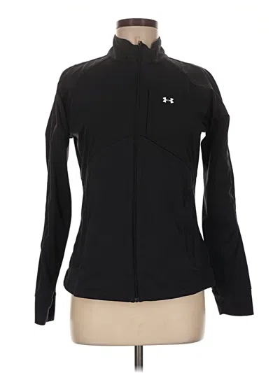 Pre-owned Under Armour Track Jacket In Black