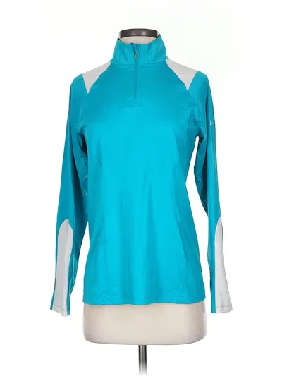 Pre-owned Under Armour Track Jacket In Blue