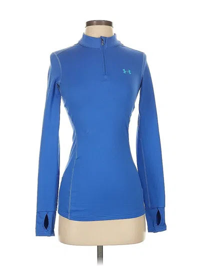 Pre-owned Under Armour Track Jacket In Blue