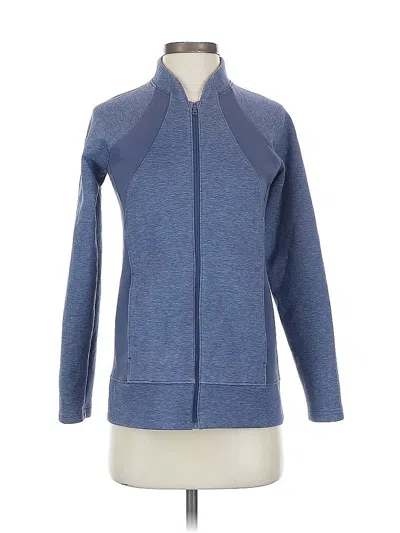 Pre-owned Under Armour Track Jacket In Blue