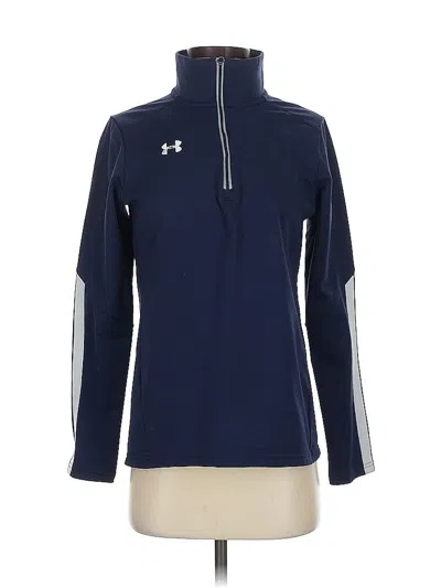 Pre-owned Under Armour Track Jacket In Blue