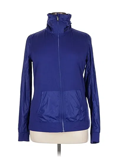 Pre-owned Under Armour Track Jacket In Blue