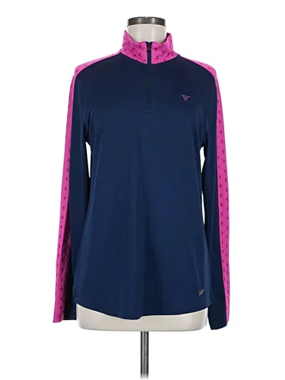 Pre-owned Under Armour Track Jacket In Blue
