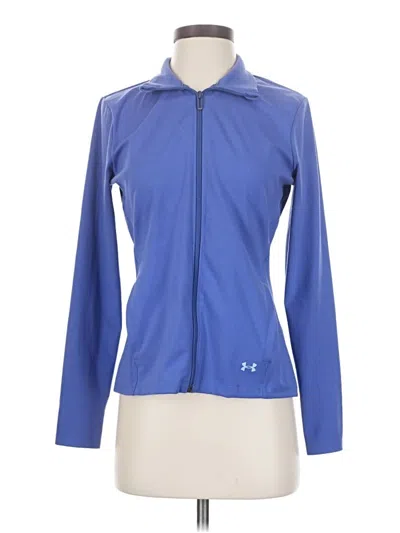 Pre-owned Under Armour Track Jacket In Blue