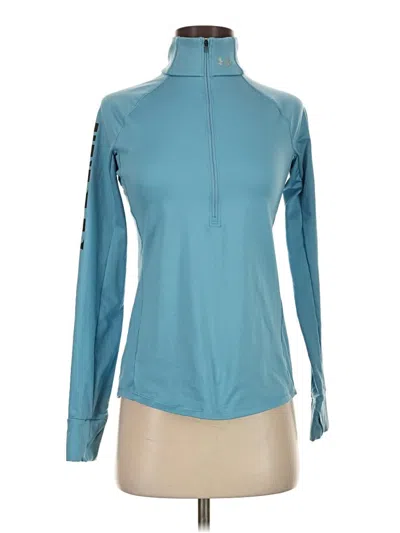 Pre-owned Under Armour Track Jacket In Blue