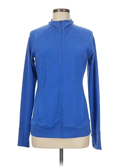 Pre-owned Under Armour Track Jacket In Blue
