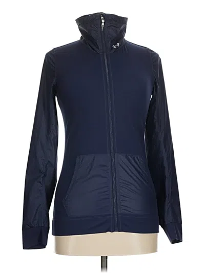 Pre-owned Under Armour Track Jacket In Blue