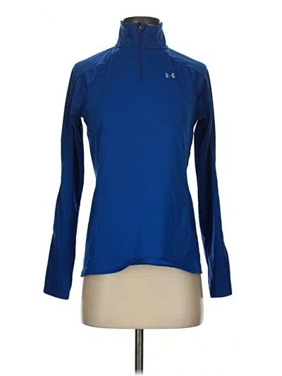 Pre-owned Under Armour Track Jacket In Blue