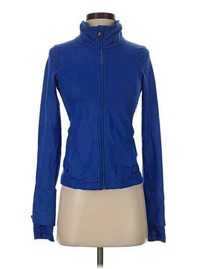 Pre-owned Under Armour Track Jacket In Blue