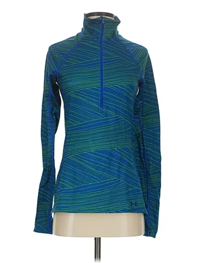 Pre-owned Under Armour Track Jacket In Blue
