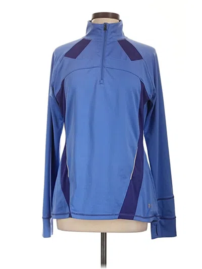Pre-owned Under Armour Track Jacket In Blue
