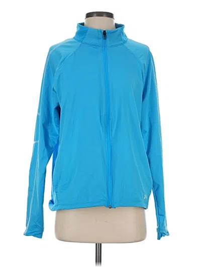 Pre-owned Under Armour Track Jacket In Blue