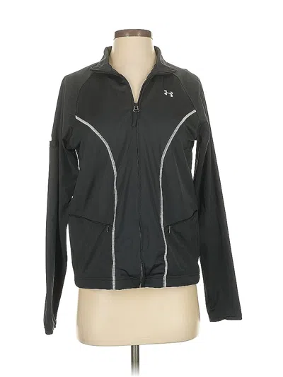Pre-owned Under Armour Track Jacket In Gray