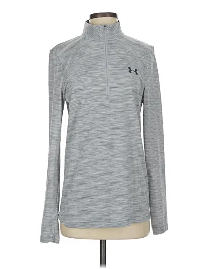 Pre-owned Under Armour Track Jacket In Gray