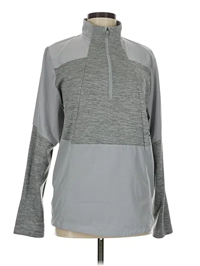 Pre-owned Under Armour Track Jacket In Gray