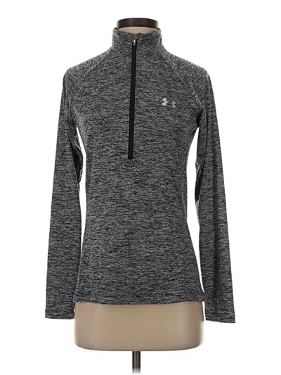 Pre-owned Under Armour Track Jacket In Gray