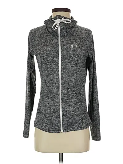 Pre-owned Under Armour Track Jacket In Gray