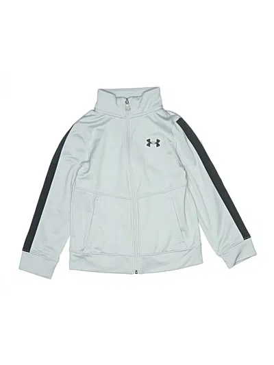 Pre-owned Under Armour Kids' Track Jacket In Gray