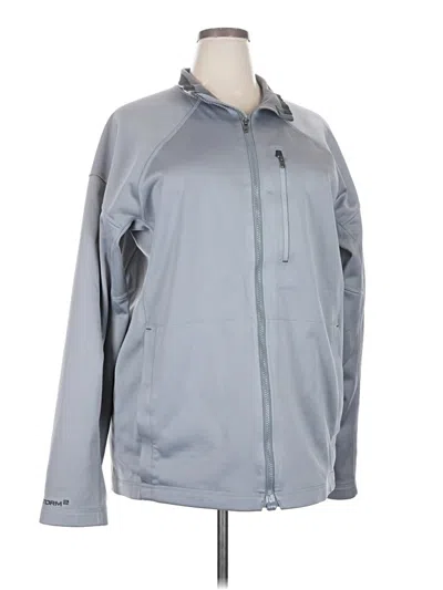 Pre-owned Under Armour Track Jacket In Gray