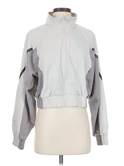 Pre-owned Under Armour Track Jacket In Gray