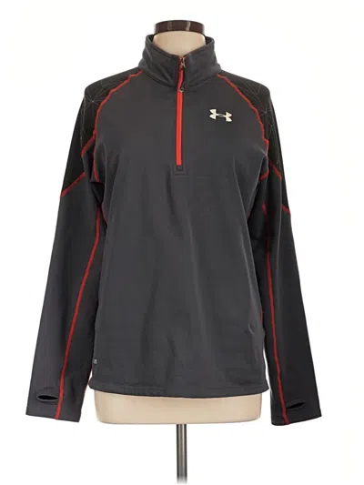 Pre-owned Under Armour Track Jacket In Gray