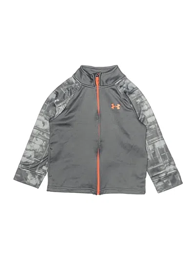 Pre-owned Under Armour Kids' Track Jacket In Gray